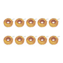 10 PCS Toroid Core Inductors Wire Wind Wound for DIY mah--100uH 3A Coil