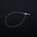 500pcs 7" 180mm Snap Lock Pin Security Loop Plastic Price Tag Fastener Tie