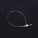 500pcs 7" 180mm Snap Lock Pin Security Loop Plastic Price Tag Fastener Tie