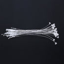 500pcs 7" 180mm Snap Lock Pin Security Loop Plastic Price Tag Fastener Tie