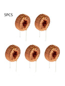 5x Coil Wire Wrap Toroid Inductor Choke Wound Inductor 100UH 6A Hot