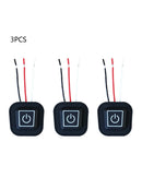 3* LED Car Seat Heated Electric Thermostat Temperature Controller Switch Hot
