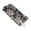 Dual USB 5V 1A 2.1A Mobile Power Bank 18650 Battery Charger PCB LCD Phone-DIY S