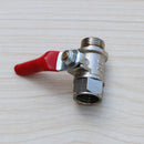 2X 1/4'' M/F Water Air Gas Fuel Line Shut-off Ball Valve Designed for Commercial