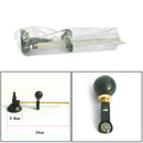 24*5.8cm Glass Cutter 6 Wheel Compasses Circular Cutting With Suction Cup Circle