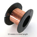 5X 15m Magnet Wire 0.1mm Enameled Copper Wire Round Magnetic Coil Winding  gweg