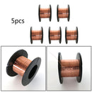 5X 15m Magnet Wire 0.1mm Enameled Copper Wire Round Magnetic Coil Winding  gweg