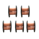 5X 15m Magnet Wire 0.1mm Enameled Copper Wire Round Magnetic Coil Winding  gweg