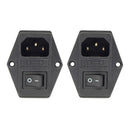 2pcs 15A Power Switch AC Part For Makerbot Ultimaker Fuse Supply Socket Outlet