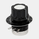 1x Rotary Carbon Potentiometer with Diameter and Knob RV24YN 20S B103 Hot