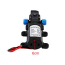 12VDC 60W Home High Pressure Diaphragm Water Self Priming Pump 0.8Mpa 5L/min