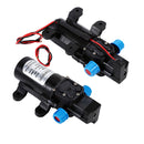 1x 12V 60W High Pressure Diaphragm Water Self Priming Pump 0.8 Mpa 5L /min Best