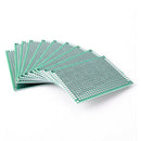 10 x Universal Prototype PCB Bread Board Double Side Tinned 5cm x 7cm