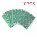 10 x Universal Prototype PCB Bread Board Double Side Tinned 5cm x 7cm