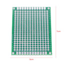 10pcs Double Side 5x7cm PCB Strip Board Printed Circuit Prototype Track New