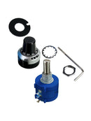 1K Ohm 3590S-2-102L Rotary Wirewound Precision Potentiometer 10 Turns+Knob