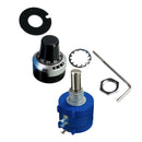 1K Ohm 3590S-2-102L Rotary Wirewound Precision Potentiometer 10 Turns+Knob