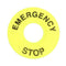 Red Mushroom Cap 1NO / 1NC DPST Emergency Stop Push Switch Button 660V 10A