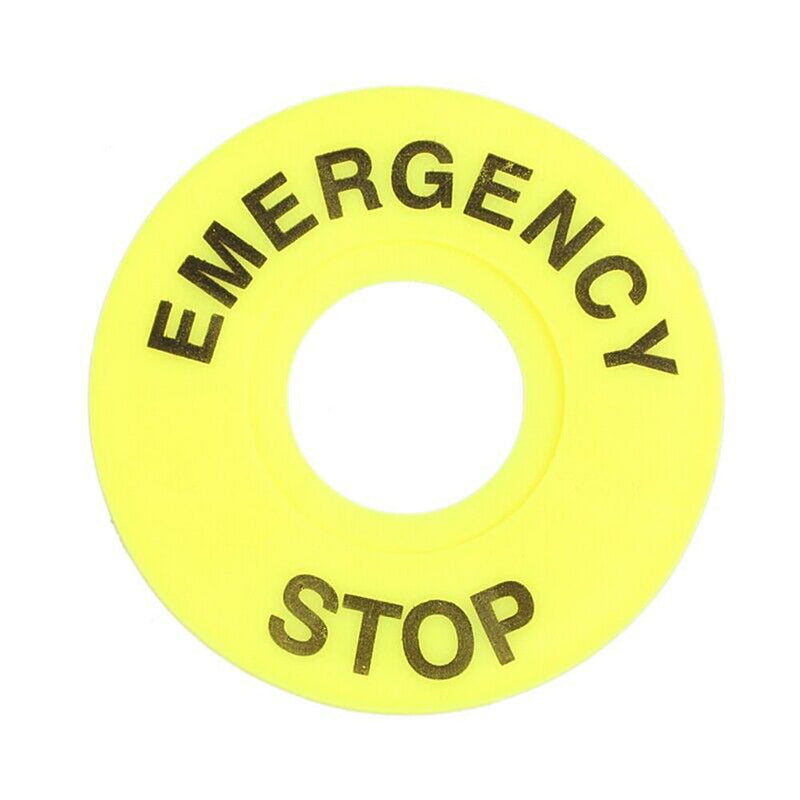 Red Mushroom Cap 1NO / 1NC DPST Emergency Stop Push Switch Button 660V 10A