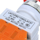 Red Mushroom Cap 1NO / 1NC DPST Emergency Stop Push Switch Button 660V 10A