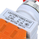 Red Mushroom Cap 1NO 1NC DPST Emergency Stop Push Button Switch AC660V 10A