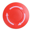 Red Mushroom Cap 1NO / 1NC DPST Emergency Stop Push Switch Button 660V 10A