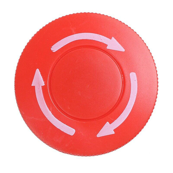 Red Mushroom Cap 1NO / 1NC DPST Emergency Stop Push Switch Button 660V 10A
