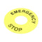 Red Mushroom Cap 1NO / 1NC DPST Emergency Stop Push Switch Button 660V 10A