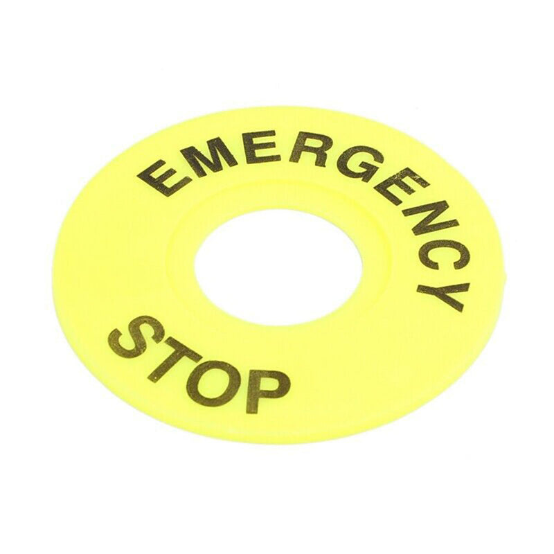 Red Mushroom Cap 1NO / 1NC DPST Emergency Stop Push Switch Button 660V 10A