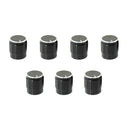 10x 6mm Diameter Knurled Shaft Volume Control Potentiometer Rotary Knobs Hot