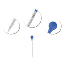 10ml Glass Graduated Scale Dropper Pipette Transfer Pipettes Bulb Lab Tool 1 pc