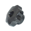 5pcs M8 Female Threaded Plastic Star Head Screw on Type Clamping Nuts Knob Hot