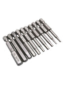 Hex Key Allen Bit Set Quick Change Connect Impact Driver Power Drill New Hot