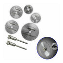 7*HSS Circular Saw Blade Rotary Tool 54.8mm Mini Wood Cutting Discs with Mandrel