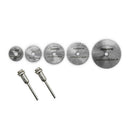 7pcs/set HSS Circular Saw Blade Wood Metal Plastic Cutting Disc for Rotary Tool