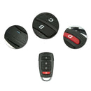 1x Universal FOB Cloning Cloner Electric Gate Garage Door Remote Control Key New