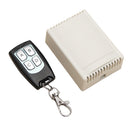 433MHz DC 12V 4 CH Channel Wireless RF 4 Relay Remote Control Switch Receiver