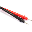 2 Pcs 15mm Multimeter Volt Testing Lead Probe Tester Wire Cord Red Black