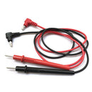 2 Pcs 15mm Multimeter Volt Testing Lead Probe Tester Wire Cord Red Black