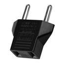 (5-pack) US USA to EU Euro Europe Power Jack Wall Plug Converter Travel Adapter