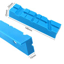 2PCS Magnetic Soft Pad Jaws Rubber For Metal Vise Long Pad Bench Vice Tools Kit