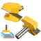 1/2" Shank Bottom Cleaning Router Milling Cutter Tool Black + Yellow
