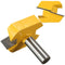 1/2" Shank Bottom Cleaning Router Milling Cutter Tool Black + Yellow