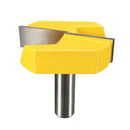 1/2" Shank Bottom Cleaning Router Milling Cutter Tool Black + Yellow