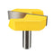 1/2" Shank Bottom Cleaning Router Milling Cutter Tool Black + Yellow