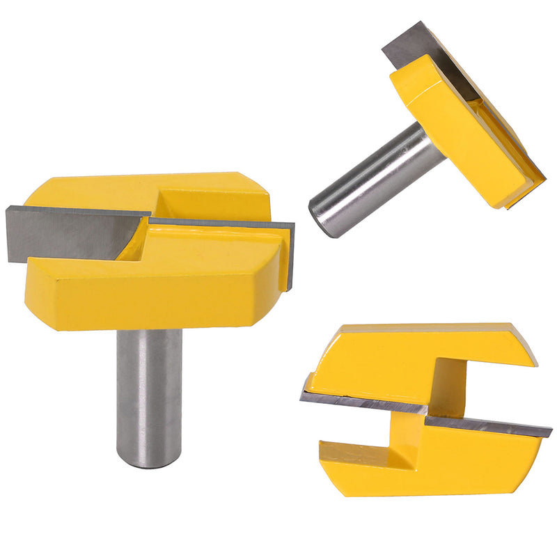1 X 1/2" Shank Dia Bottom Cleaning Router Bit Woodworking Milling Cutter Tool