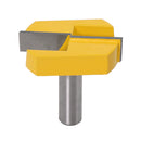 1 X 1/2" Shank Dia Bottom Cleaning Router Bit Woodworking Milling Cutter Tool