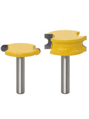 2pcs 8mm Shank Carbide Canoe Flute Bead Router Bit Woodworking Cutter New