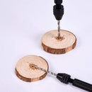 26pcs Mini Micro Twist Drill Bits 0.5mm-3mm & Aluminum Hand Drill Keyless Chuck