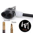 Foot Air Pump Bicycle Bike Tire Tyre Compact Inflator Portable High-pressure New